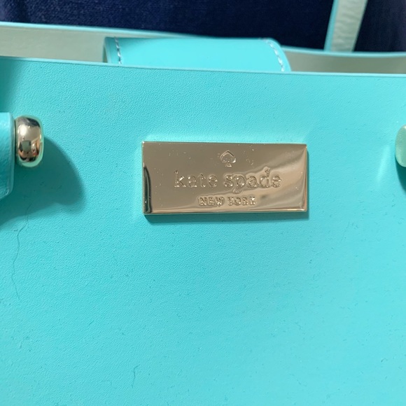 Kate Spade Purse Tiffany Color Bag Womens Blue Bag - Picture 9 of 12